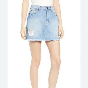 STS Blue Emily Mini Skirt - Light Blue Mini Denim Skirt